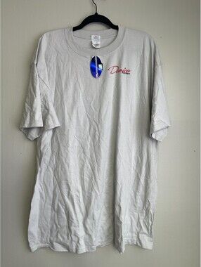 Danica Patrick IndyCar Racing T Shirt 2XL Anvil Light Gray Argent Mortgage